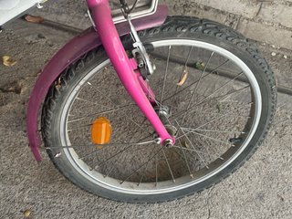 Bicicleta infantil rosa