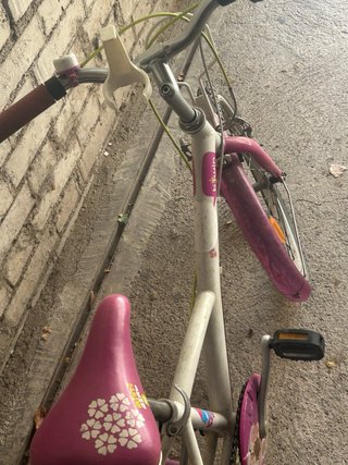 Bicicleta infantil rosa