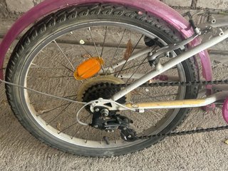 Bicicleta infantil rosa