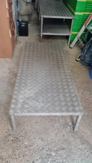 Tarima Acero Inox Suelo