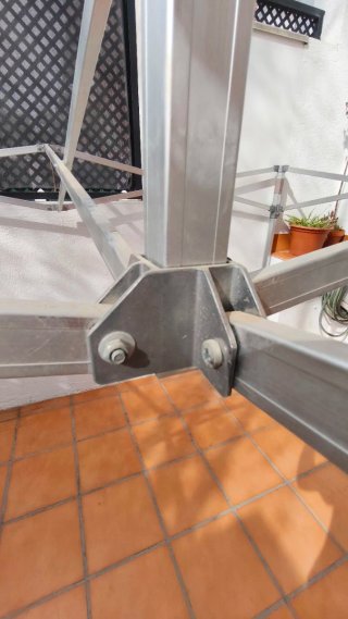 Carpa Plegable Acero Inoxidable