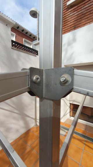Carpa Plegable Acero Inoxidable
