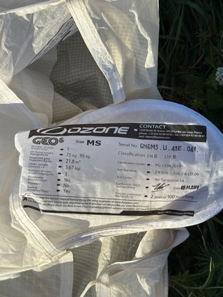 Parapente Ozone Geo6 talla MS