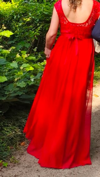 Vestido rojo fiesta talla L