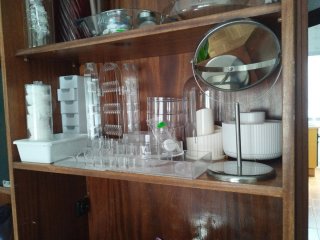 Set de organizadores de maquillaje y joyería