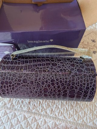 Neceser Mirlans Morado y Plateado