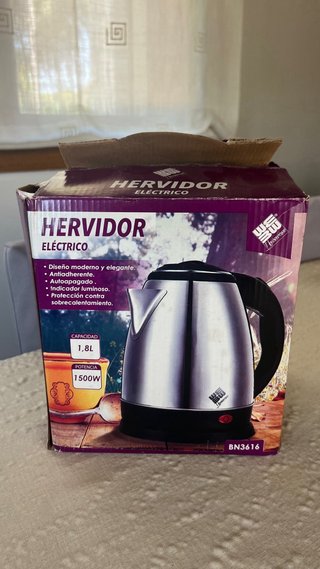 Hervidor eléctrico acero inoxidable