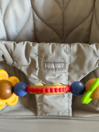 Hamaca Babybjorn con dos fundas y arco de juegos