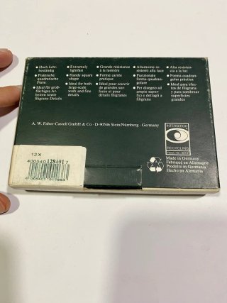 Tizas Carbón Pitt Faber Castell (12 uds)