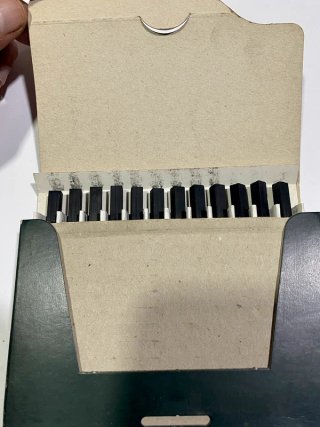 Tizas Carbón Pitt Faber Castell (12 uds)