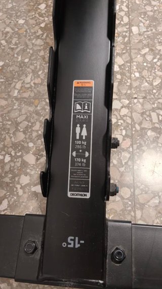 Banco de musculación CORENGTH ajustable
