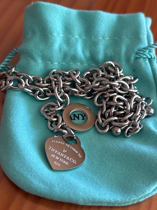 Collar Tiffany & Co. Corazón con Piedra
