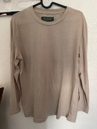 Camiseta manga larga OLIVER SPENCER beige