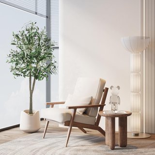 Árbol Olivo Artificial Decorativo 150cm con maceta