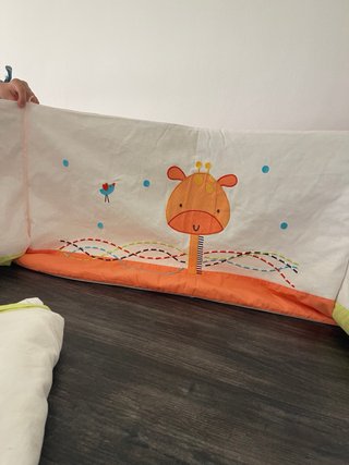 Chichonera, colcha y nórdico CAMA CUNA CORRAL