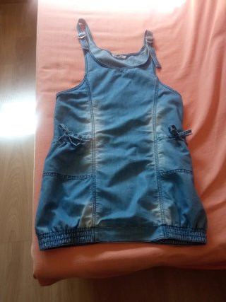 Vestido tejano corto