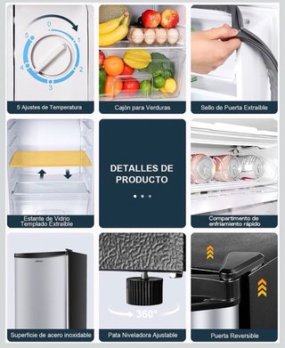 Frigorífico Pequeño Upstreman 91L