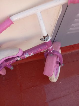 Bicicleta infantil rosa