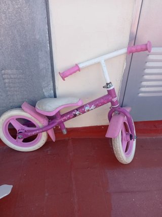 Bicicleta infantil rosa