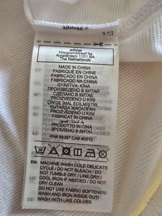 Camiseta Adidas Real Madrid Talla M