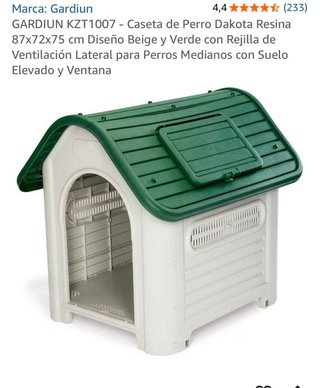 Caseta Perro pequeño o mediano, poco uso