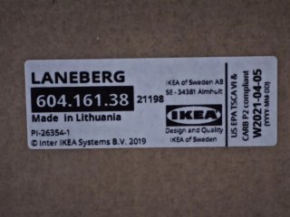 Mesa Ikea LANEVERG Blanca