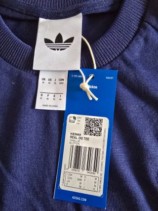 Camiseta Adidas Real Madrid Talla M Azul Marino
