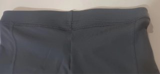 Shorts elastico Gris Adidas Talla 38 Poco Uso