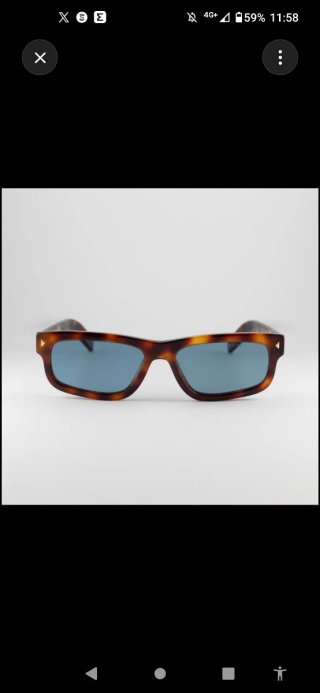 Gafas de sol Prada marrones nuevas