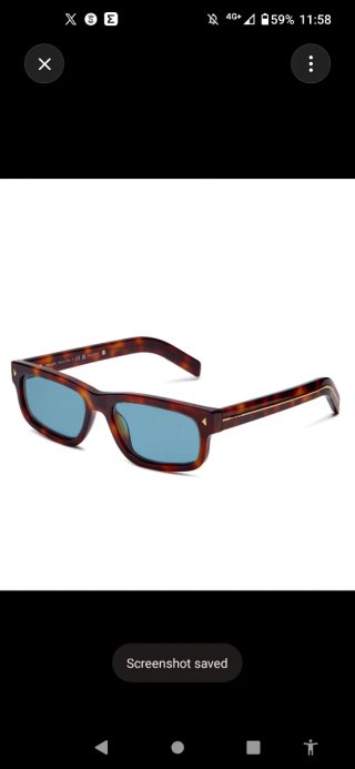 Gafas de sol Prada marrones nuevas