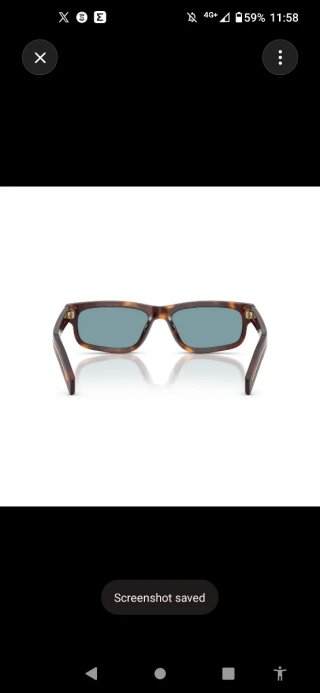 Gafas de sol Prada marrones nuevas