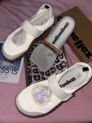 Bambas Coqueflex Barefoot Beige/Marrón