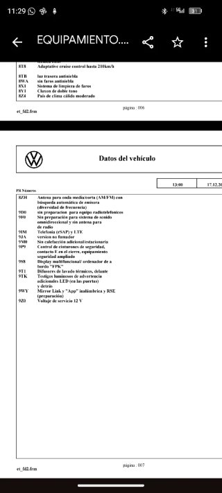 Volkswagen Passat GTE para piezas, venta completa