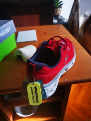 Zapatillas Skechers Go Run Glide Rojas