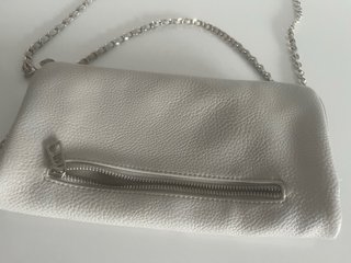 Bolso Zadig & Voltaire blanco y plateado