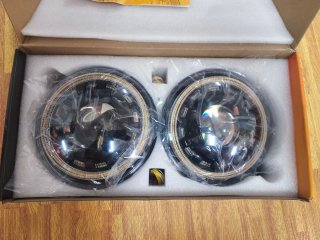 Faros LED Patrol Y60 Jeep Wrangler Land Rover