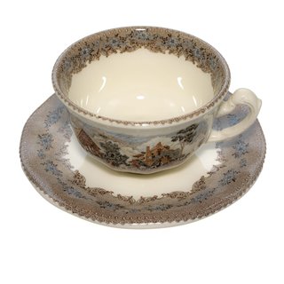 Tazas y platos la Cartuja de Sevilla original x6