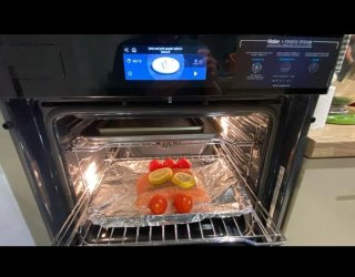 Horno Haier HWO45NM6OXB1 Vapor Negro