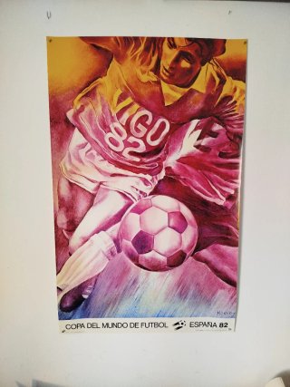 Cartel Mundial España 82 Vigo