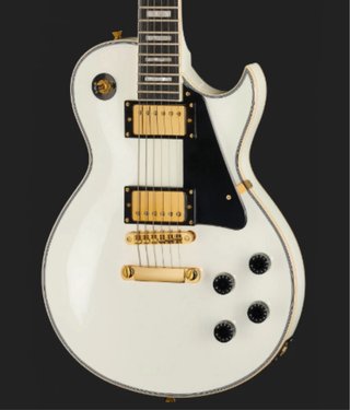 Guitarra Eléctrica Tipo Les Paul Blanca