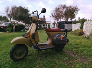 Vespa TX 200 Beige/Marrón