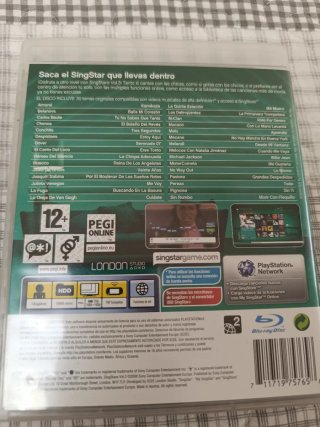 SingStar Vol.3 PS3 + 2 Micrófonos