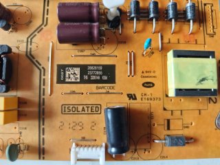 Alimentación Vestel 17IPS72 Toshiba 55UA3D63DG