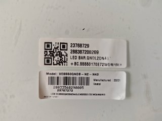 Alimentación Vestel 17IPS72 Toshiba 55UA3D63DG