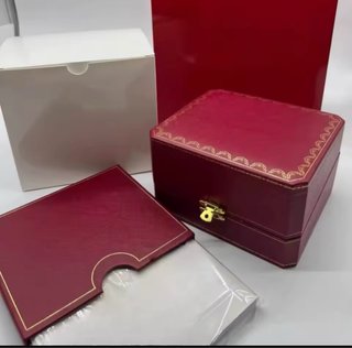 Caja Reloj Cartier Roja