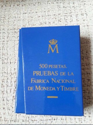 Estuche 500 Pesetas Así nace una moneda