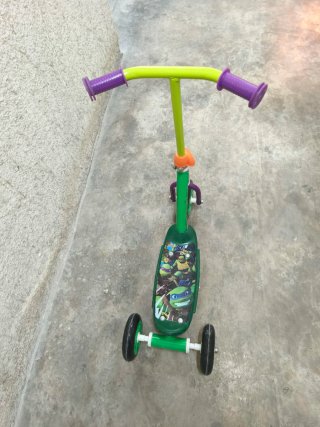 Patinete infantil 3 ruedas Tortugas Ninja!!!