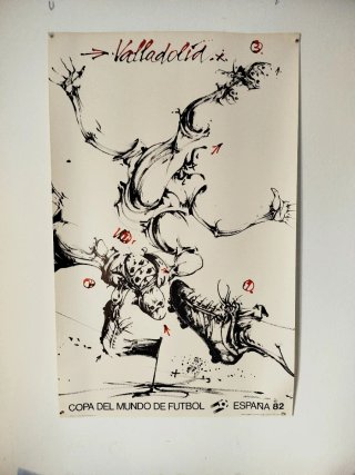 Cartel Mundial España 82 Valladolid
