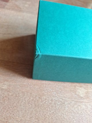 Caja de reloj Rolex verde