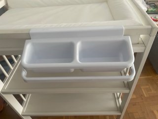 Cambiador GULLIVER bebé IKEA blanco